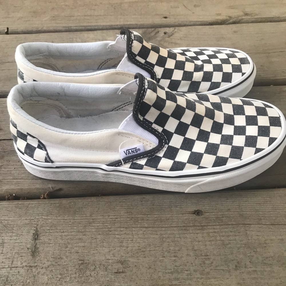 Checkered Vans